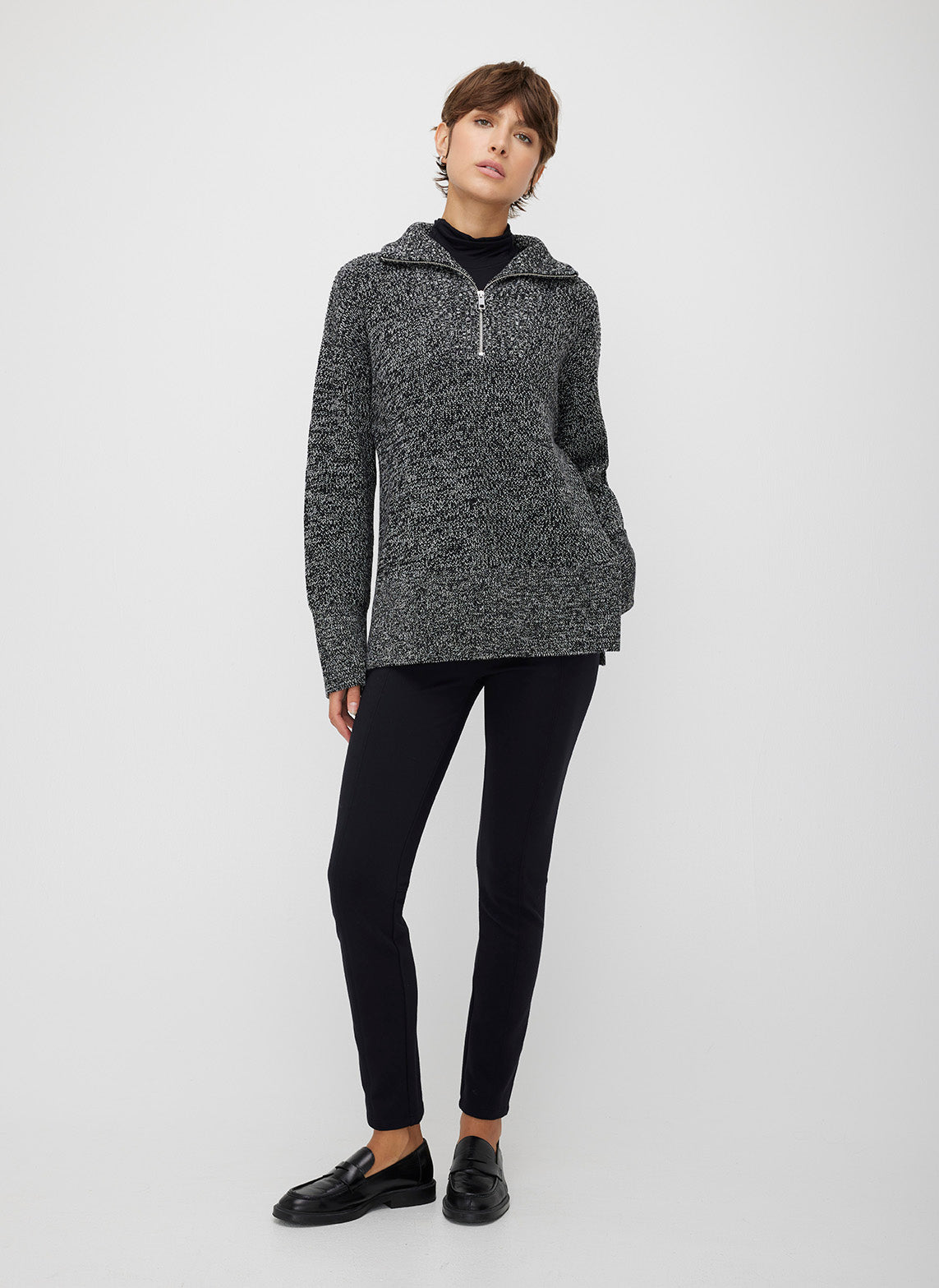 Apres 1/4 Zip Merino Sweater