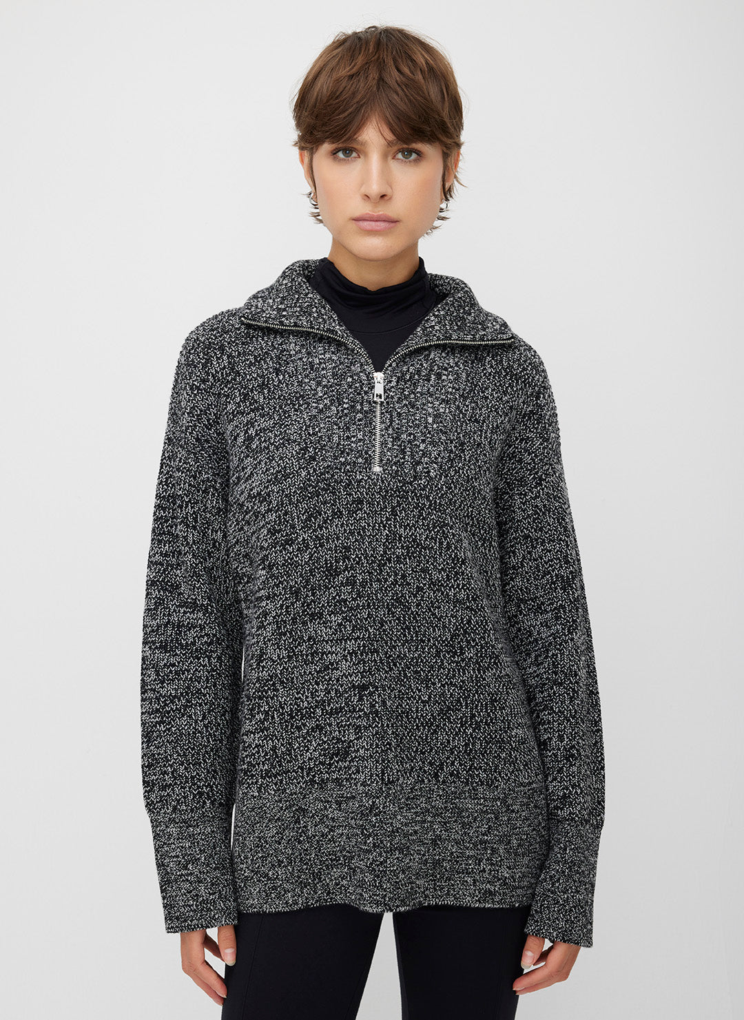 Apres 1/4 Zip Merino Sweater