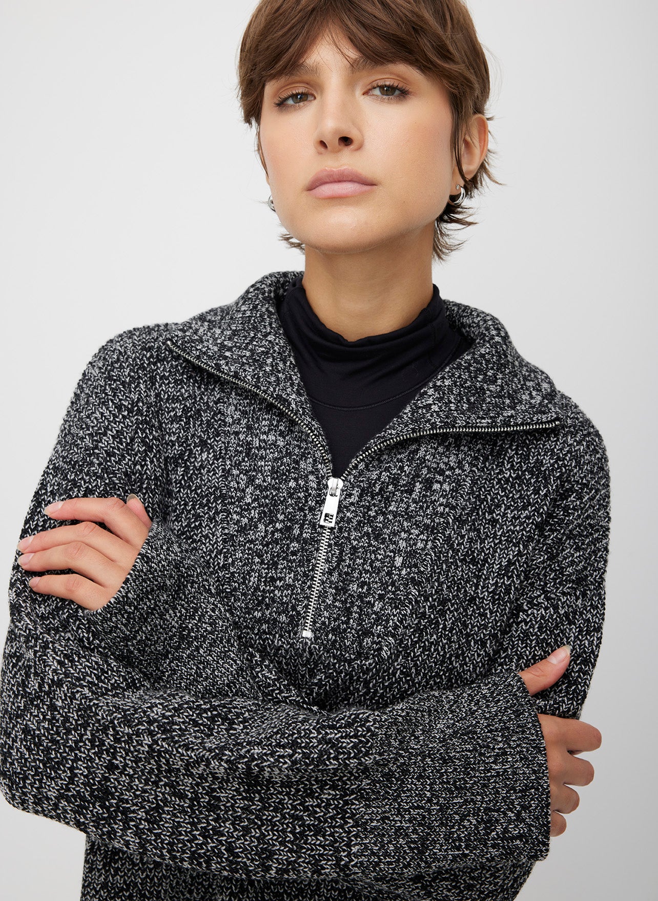 Apres 1/4 Zip Merino Sweater