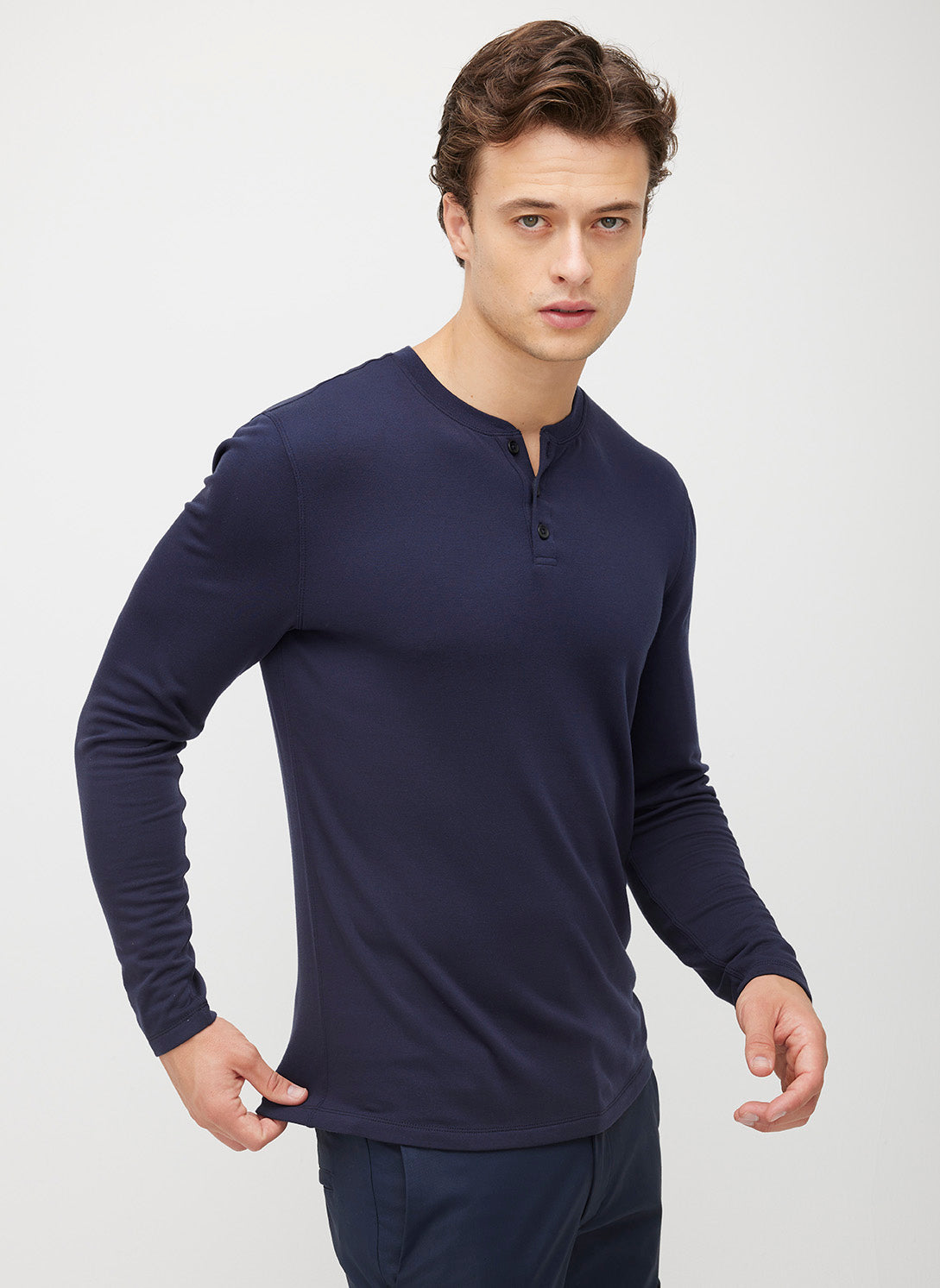 BFT Long Sleeve Henley