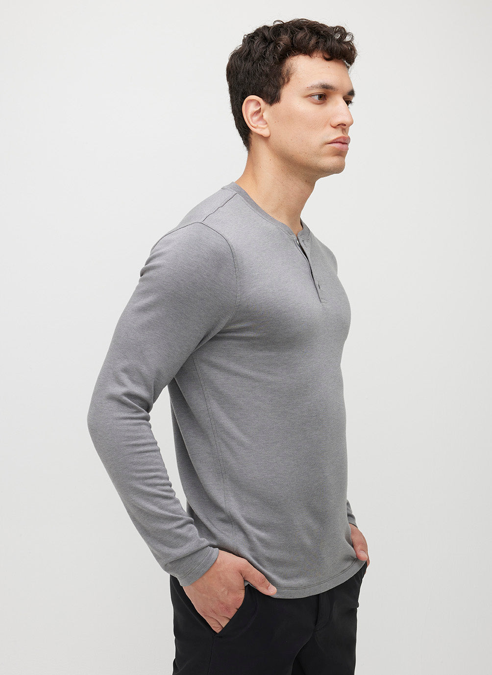 BFT Long Sleeve Henley