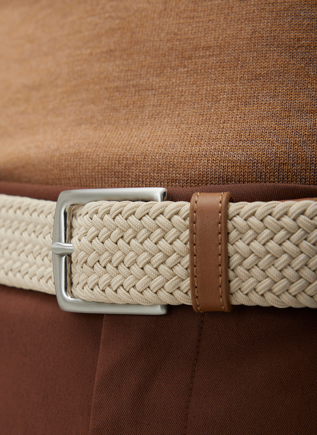 Braided Stretch Belt