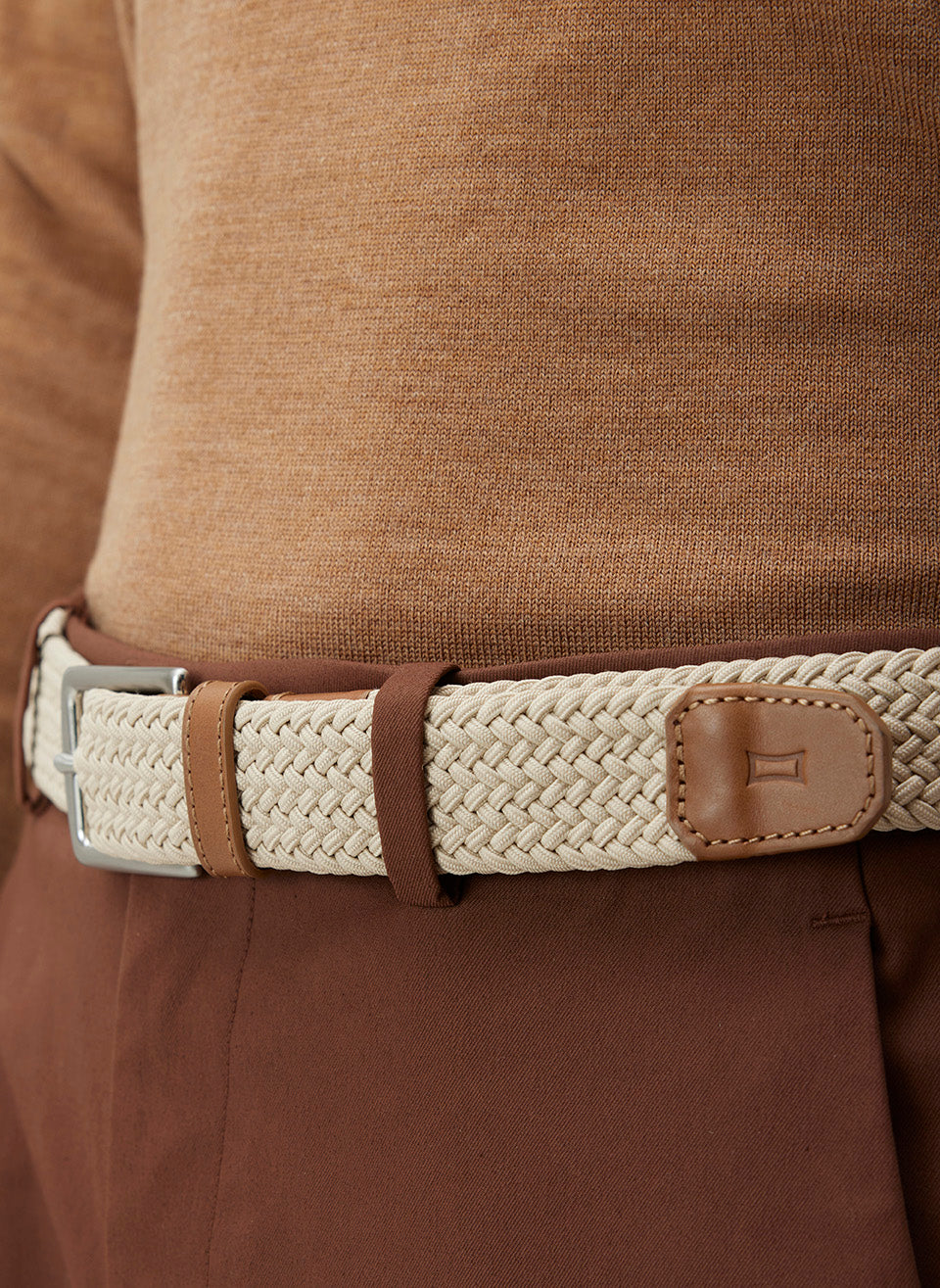 Braided Stretch Belt