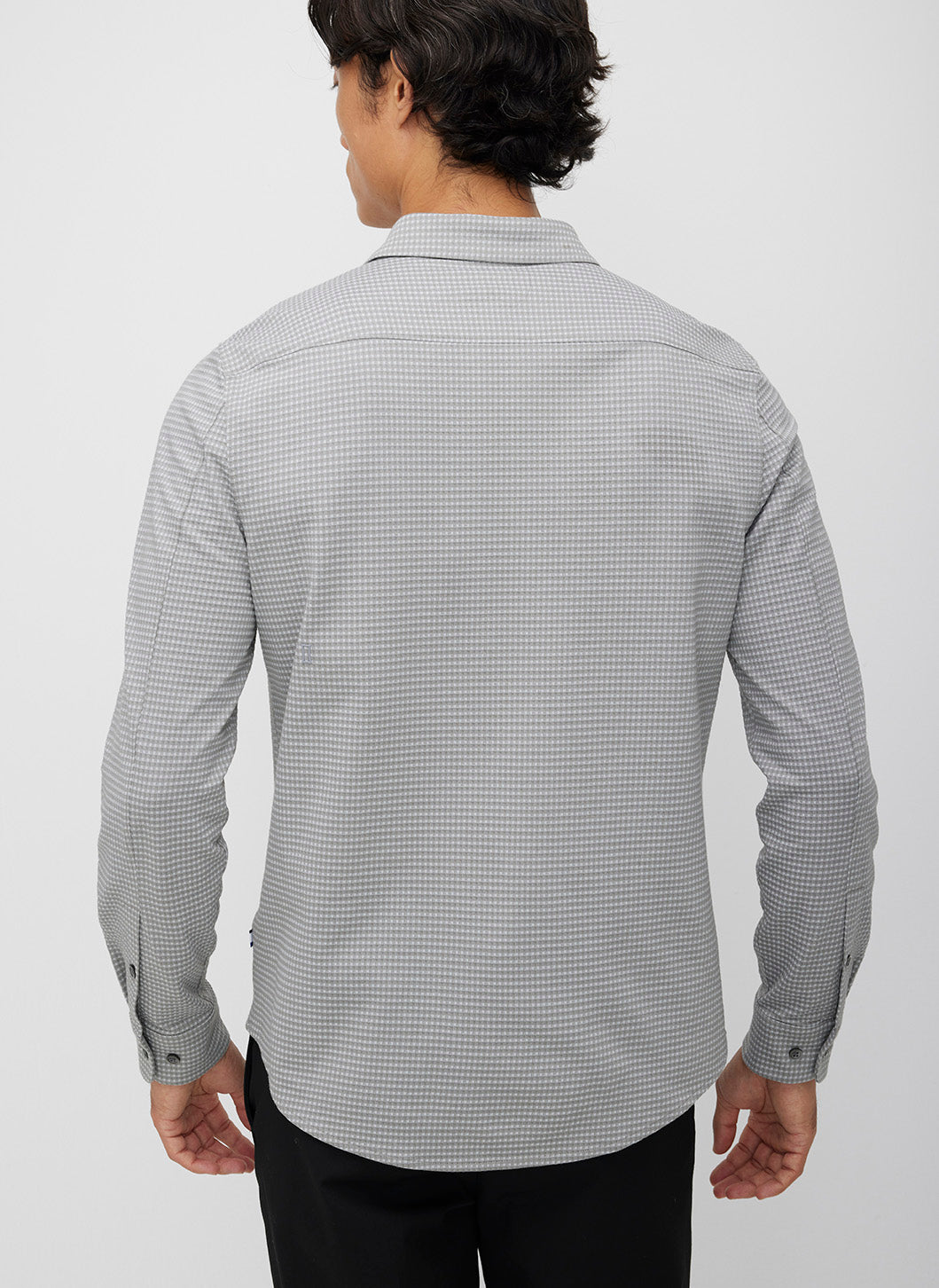 City Tech Long Sleeve Classic Fit Textured Shirt