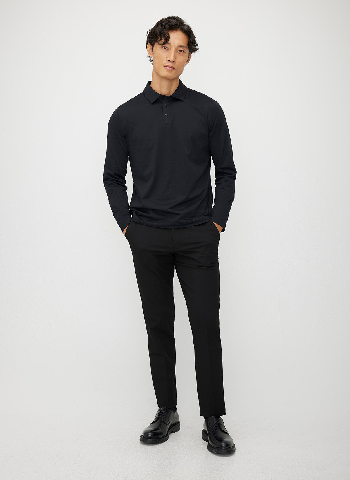 City Tech Long Sleeve Polo