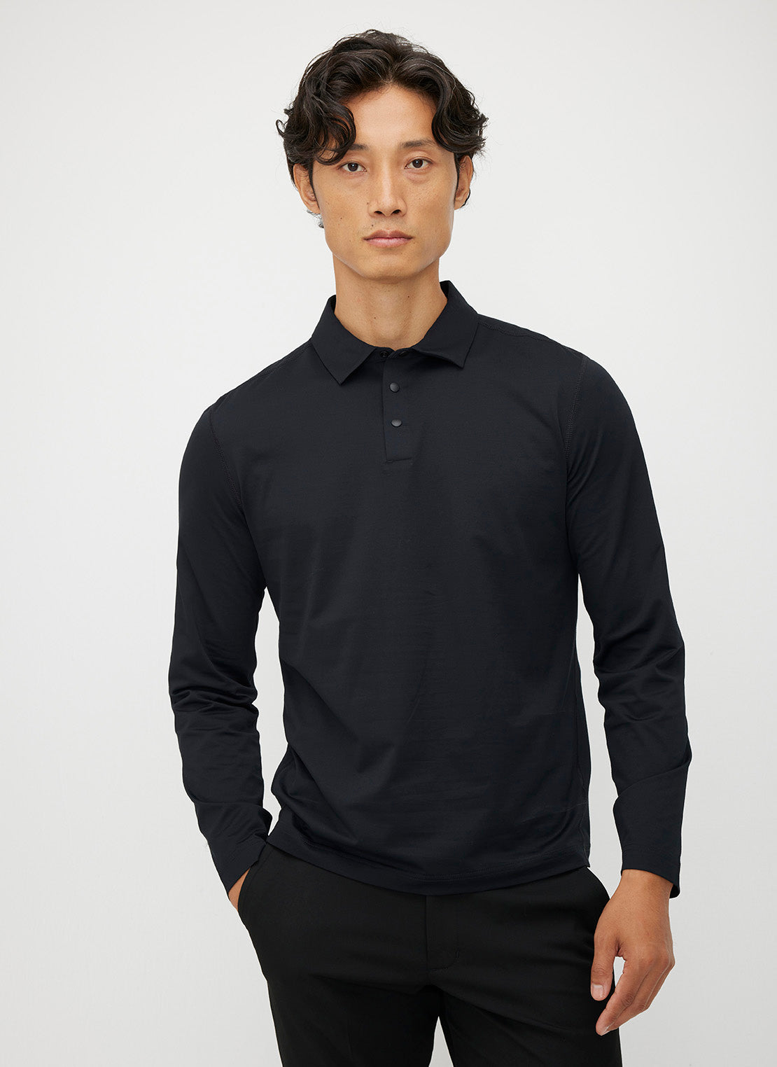 City Tech Long Sleeve Polo