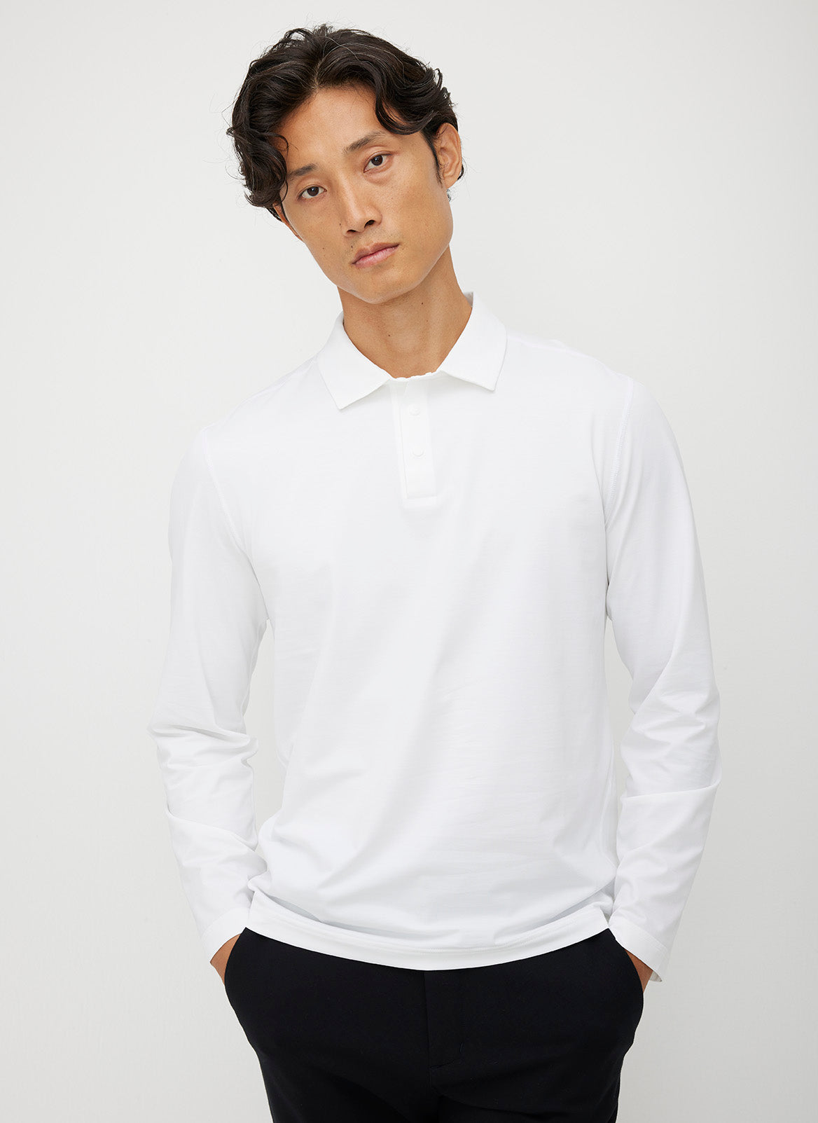 City Tech Long Sleeve Polo