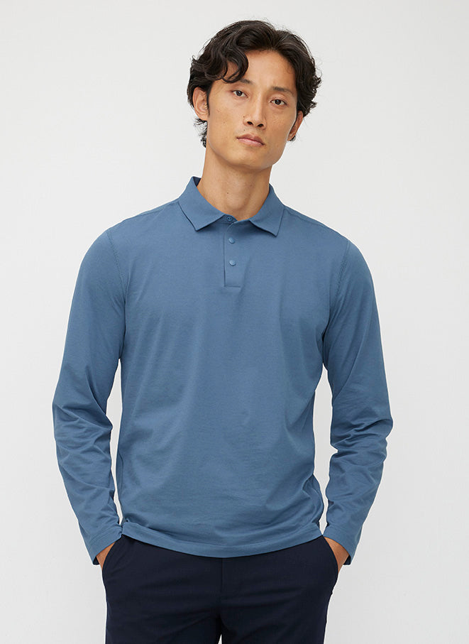 City Tech Long Sleeve Polo