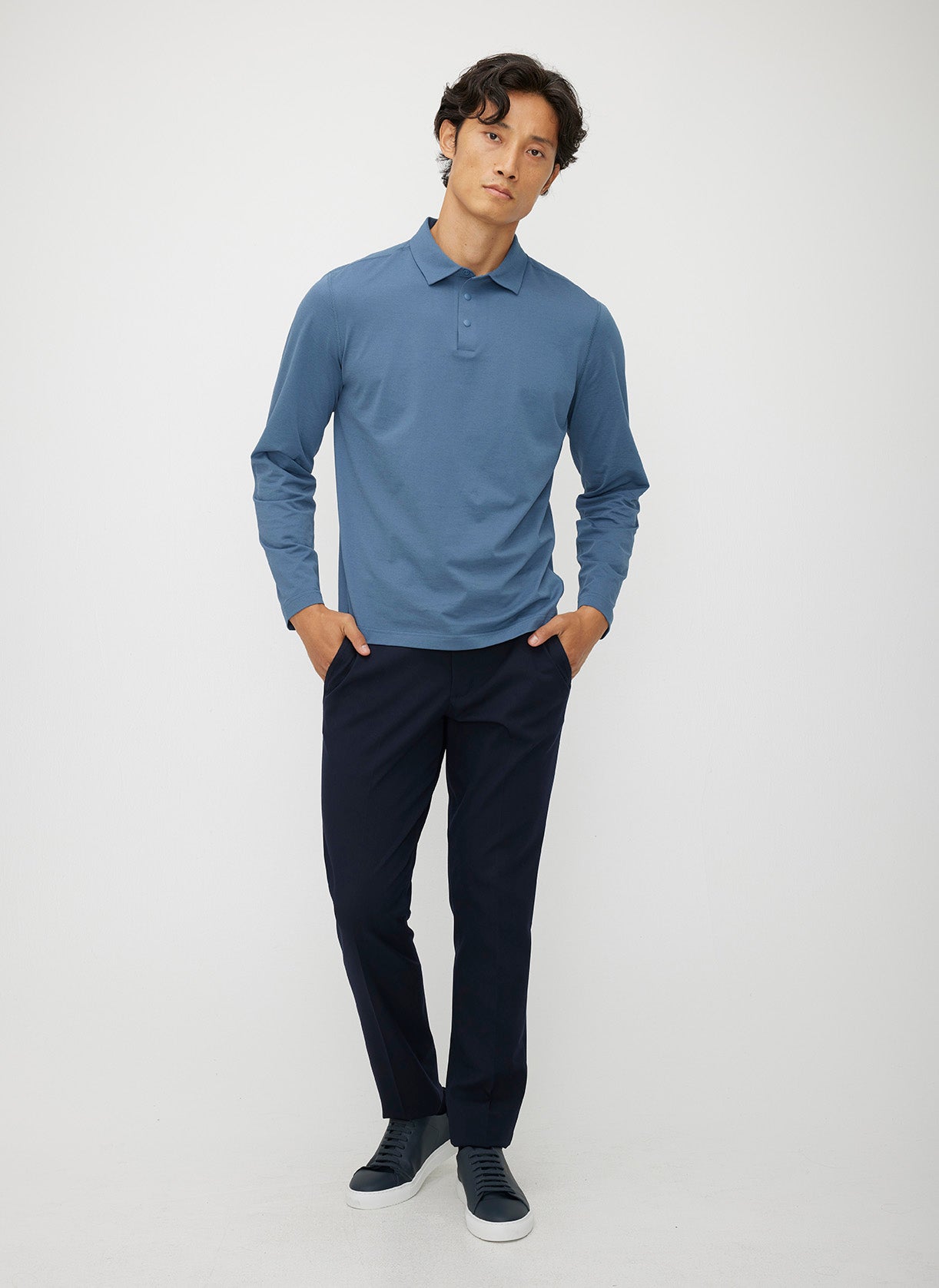 City Tech Long Sleeve Polo