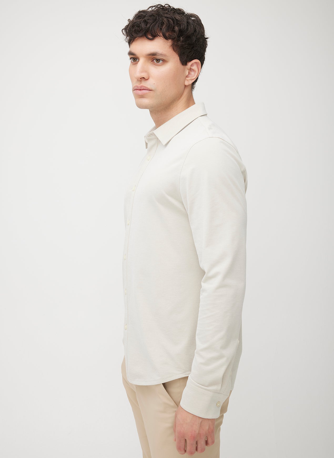 City Tech Shirt Slim Fit ?? | M || Wheat Chambray