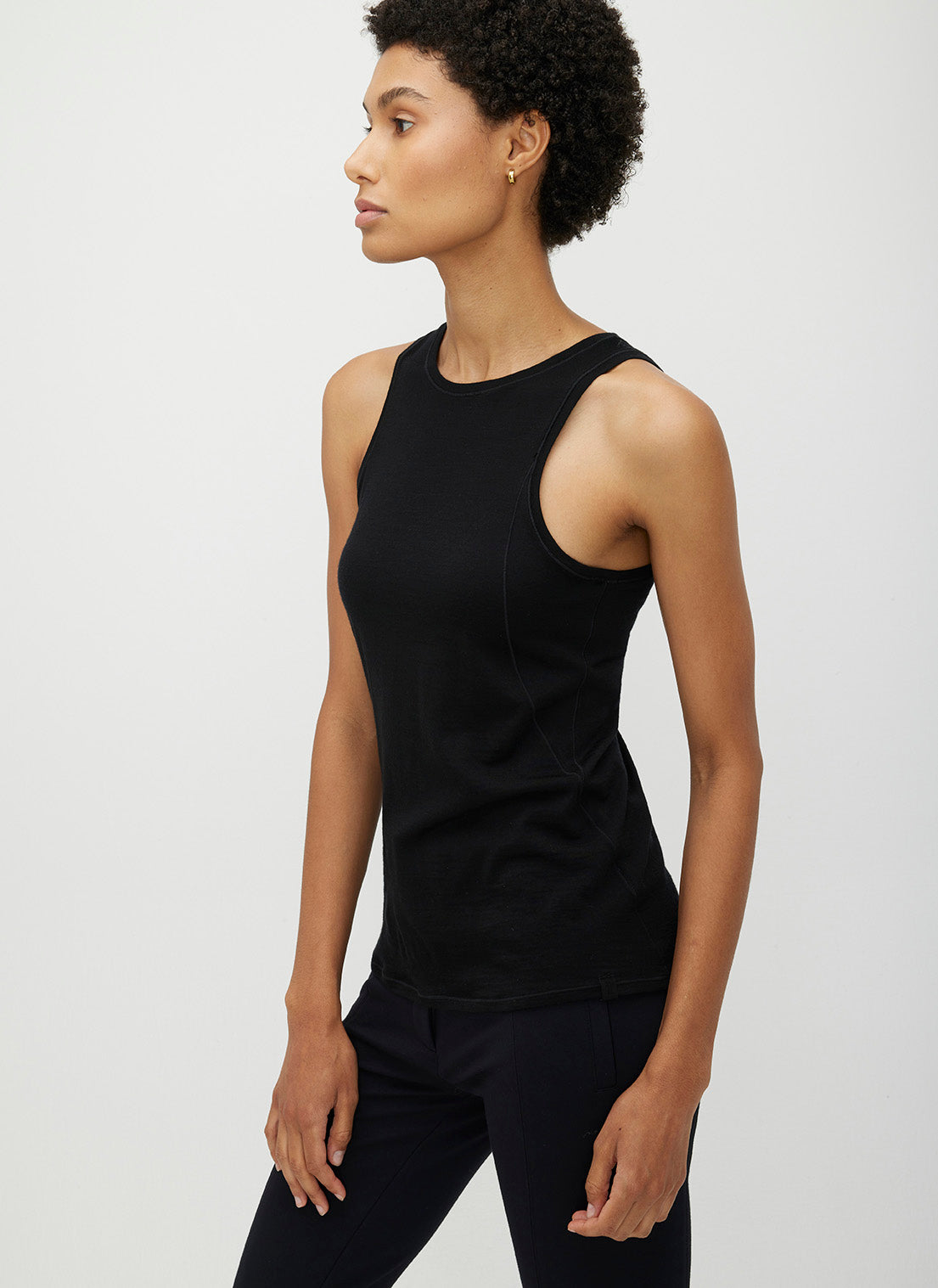 Ecoknit Sculpted Wool Tank