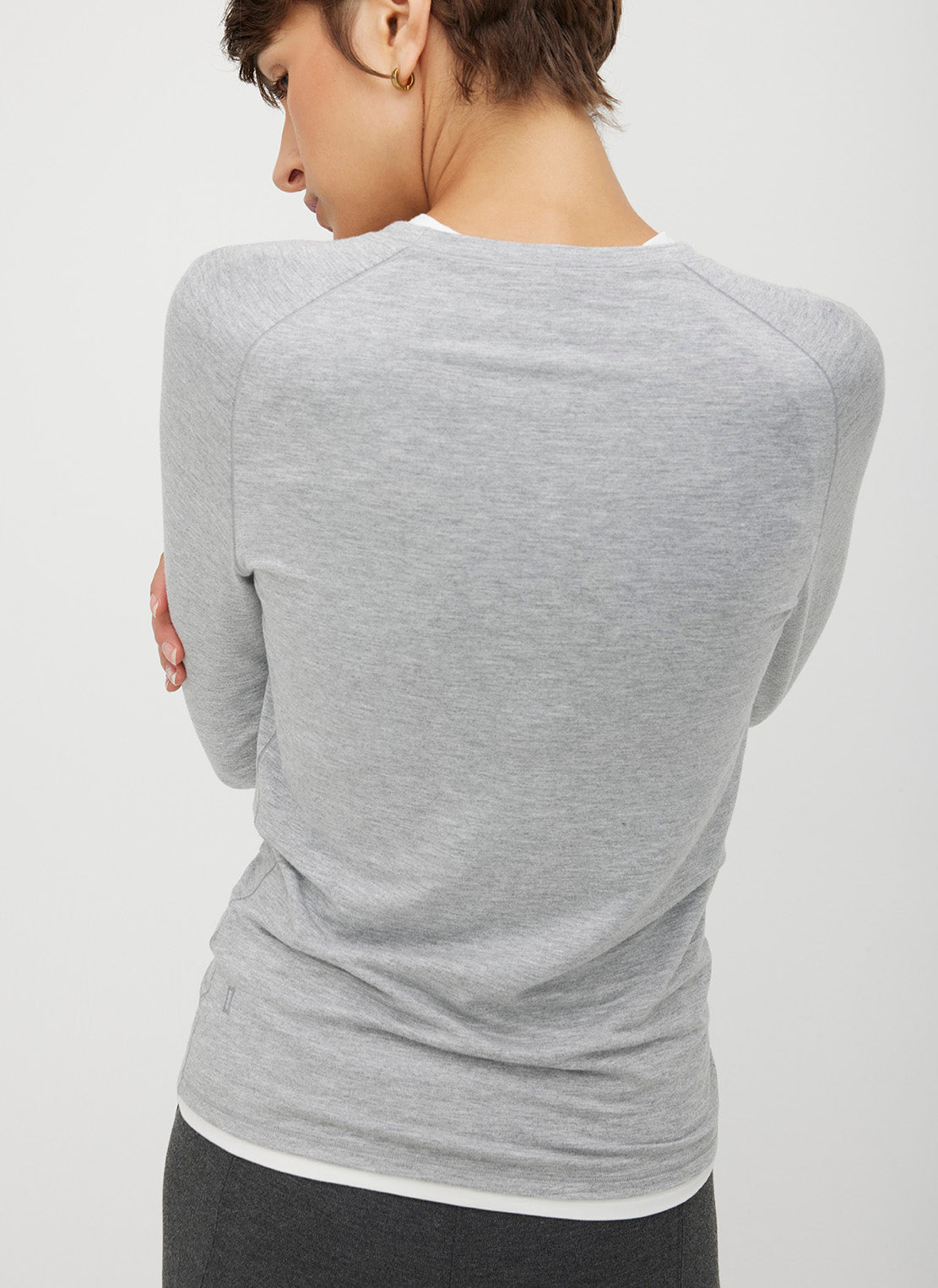 Embrace Long Sleeve Crewneck Tee