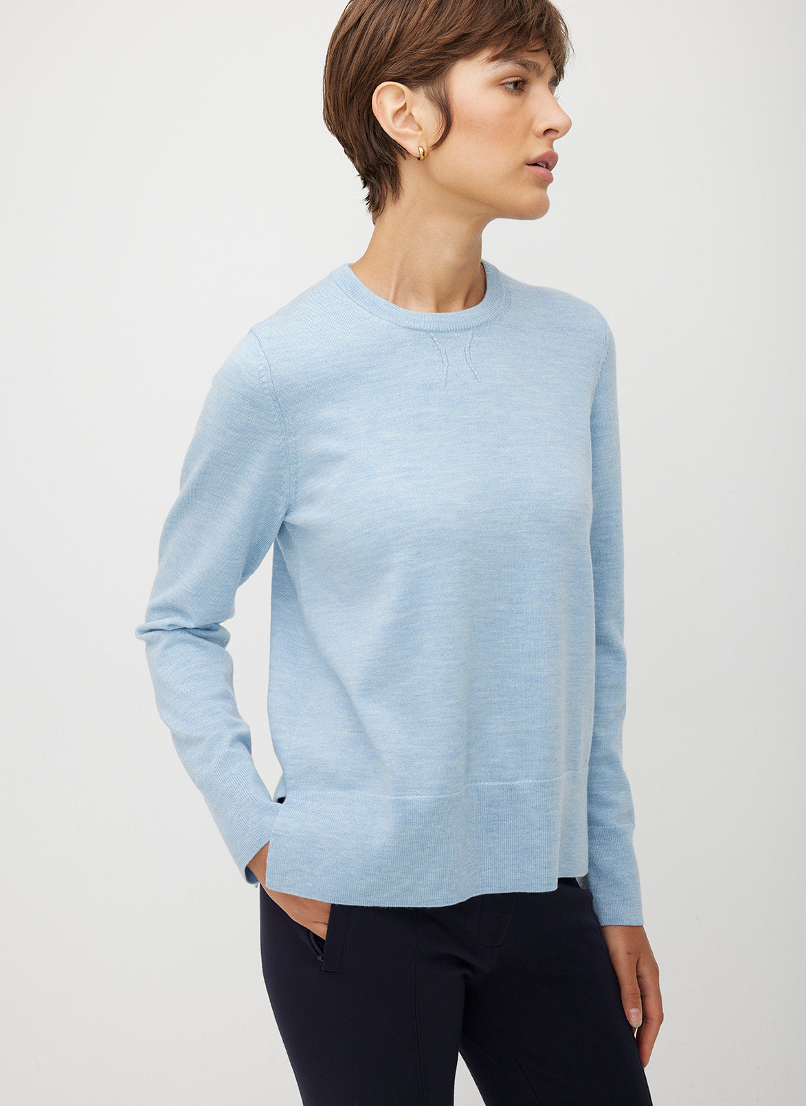 Essential Fine Gauge Merino Sweater