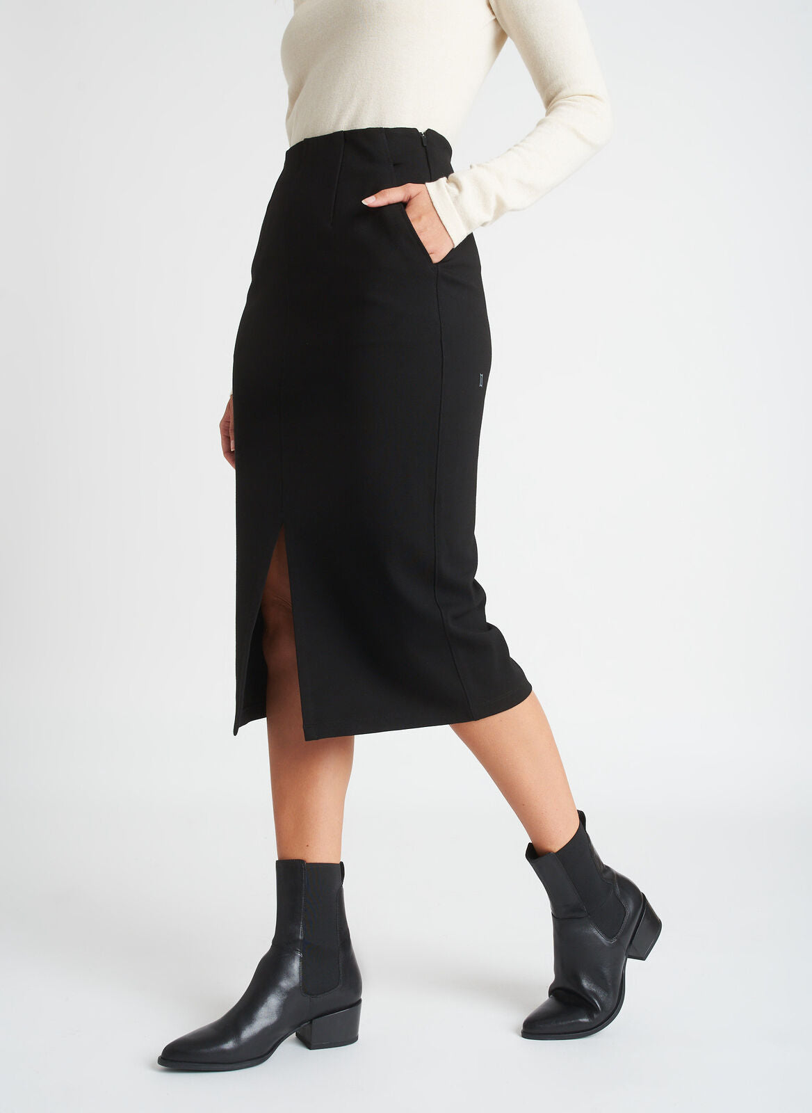 Serenity Double Knit Pencil Skirt