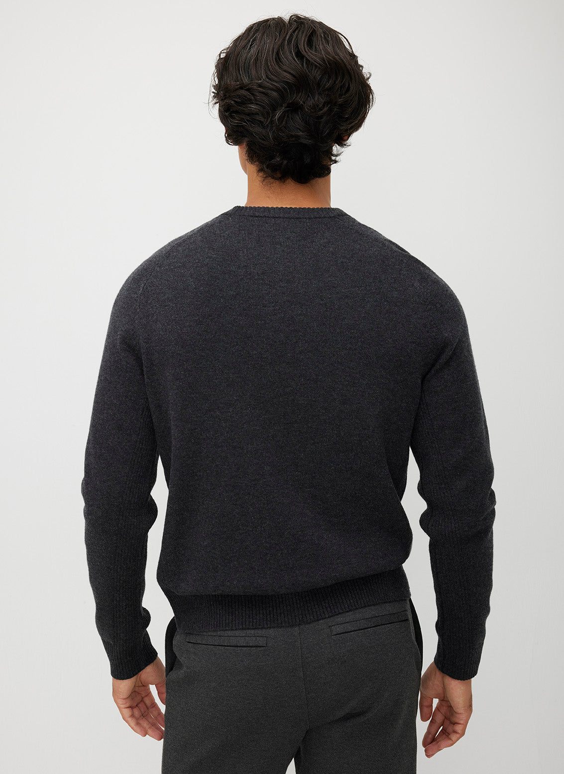 Merino Cotton Crewneck Sweater