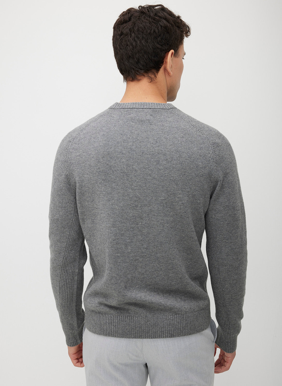 Merino Cotton Crewneck Sweater