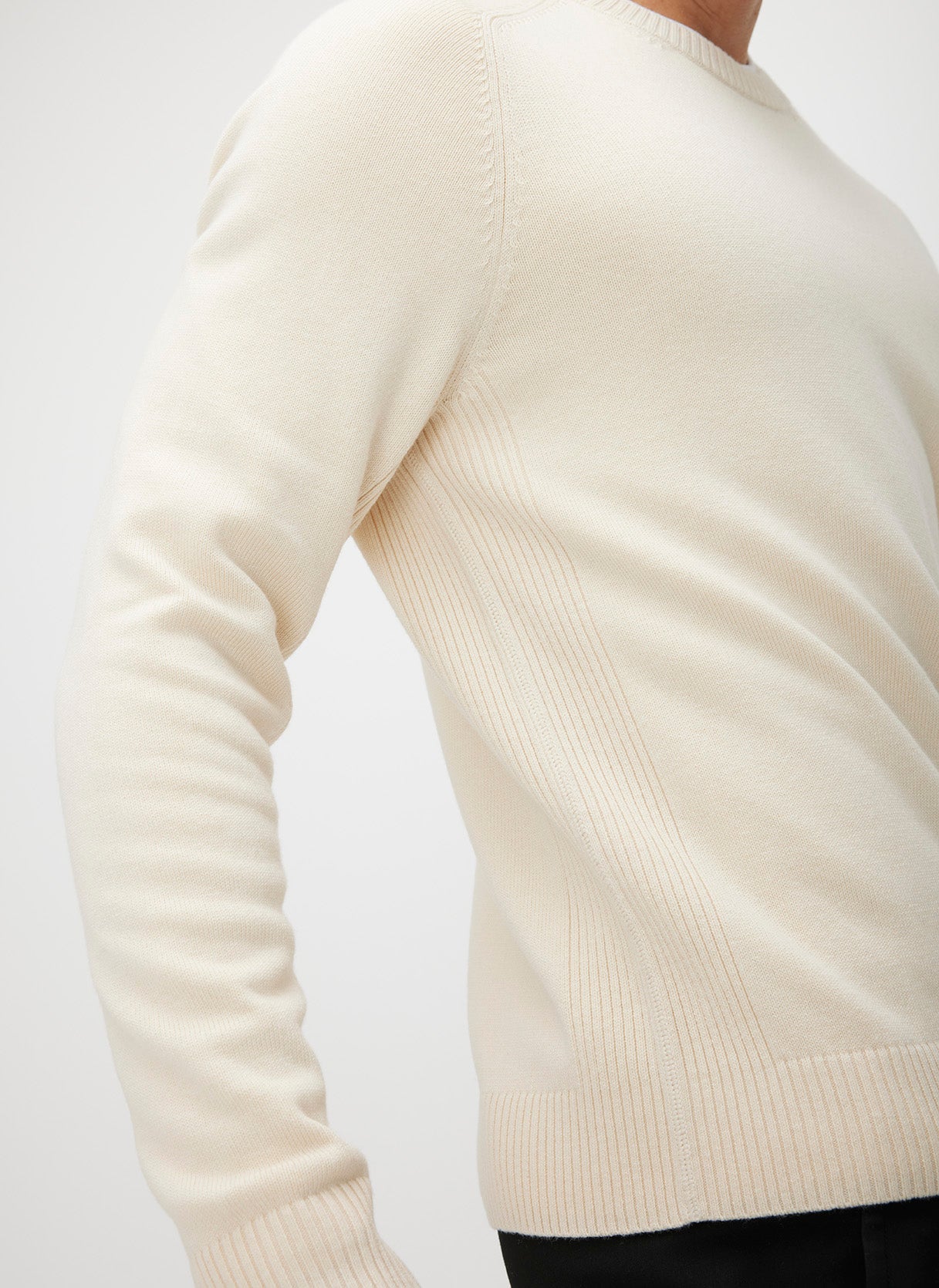 Merino Cotton Crewneck Sweater