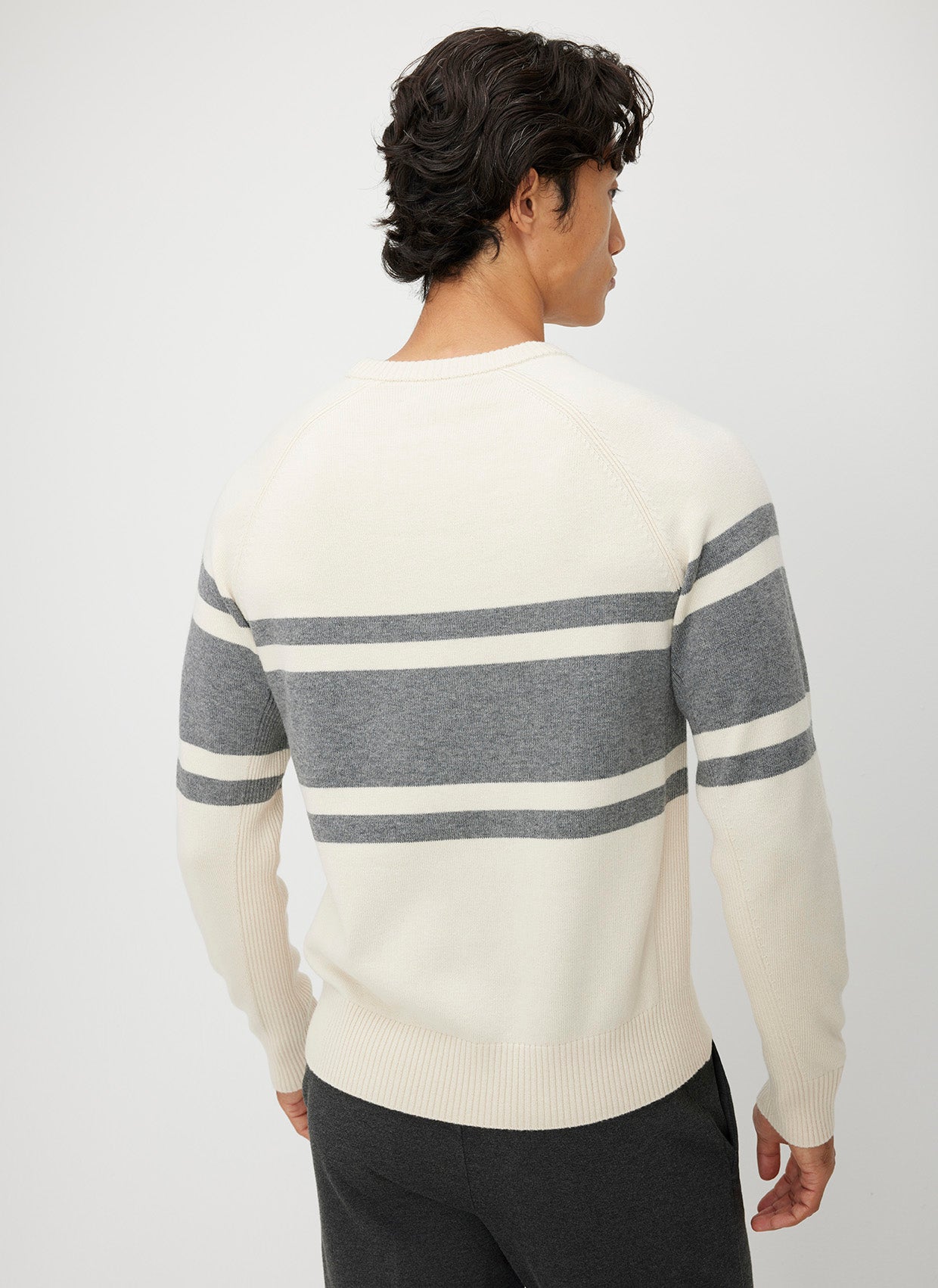 Merino Cotton Raglan Sweater