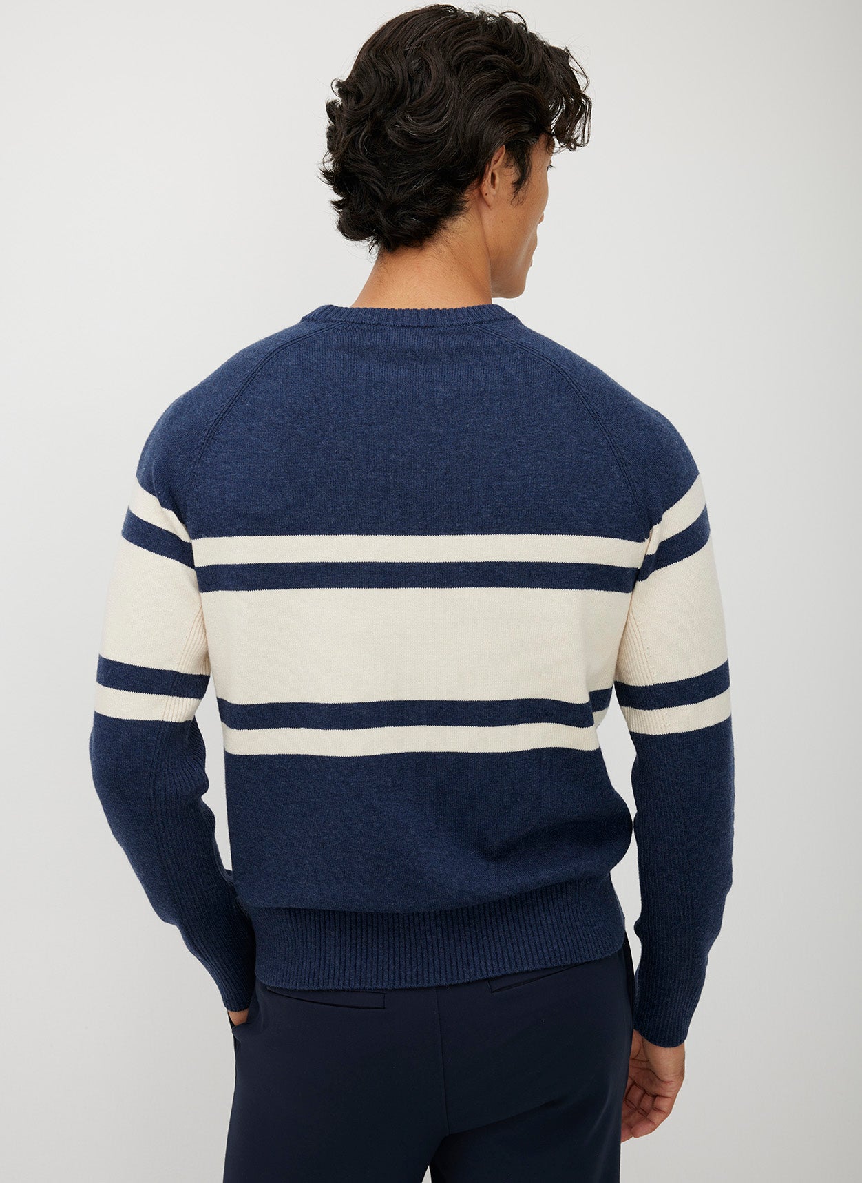 Merino Cotton Raglan Sweater