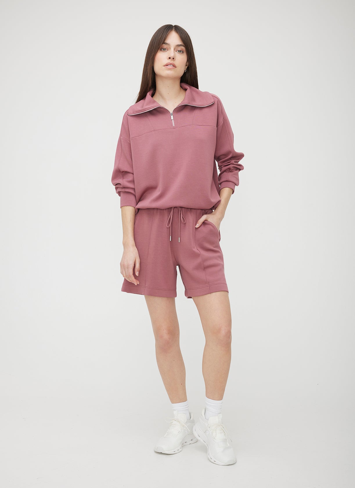 Restore Quarter Zip Popover ?? | S || Rose