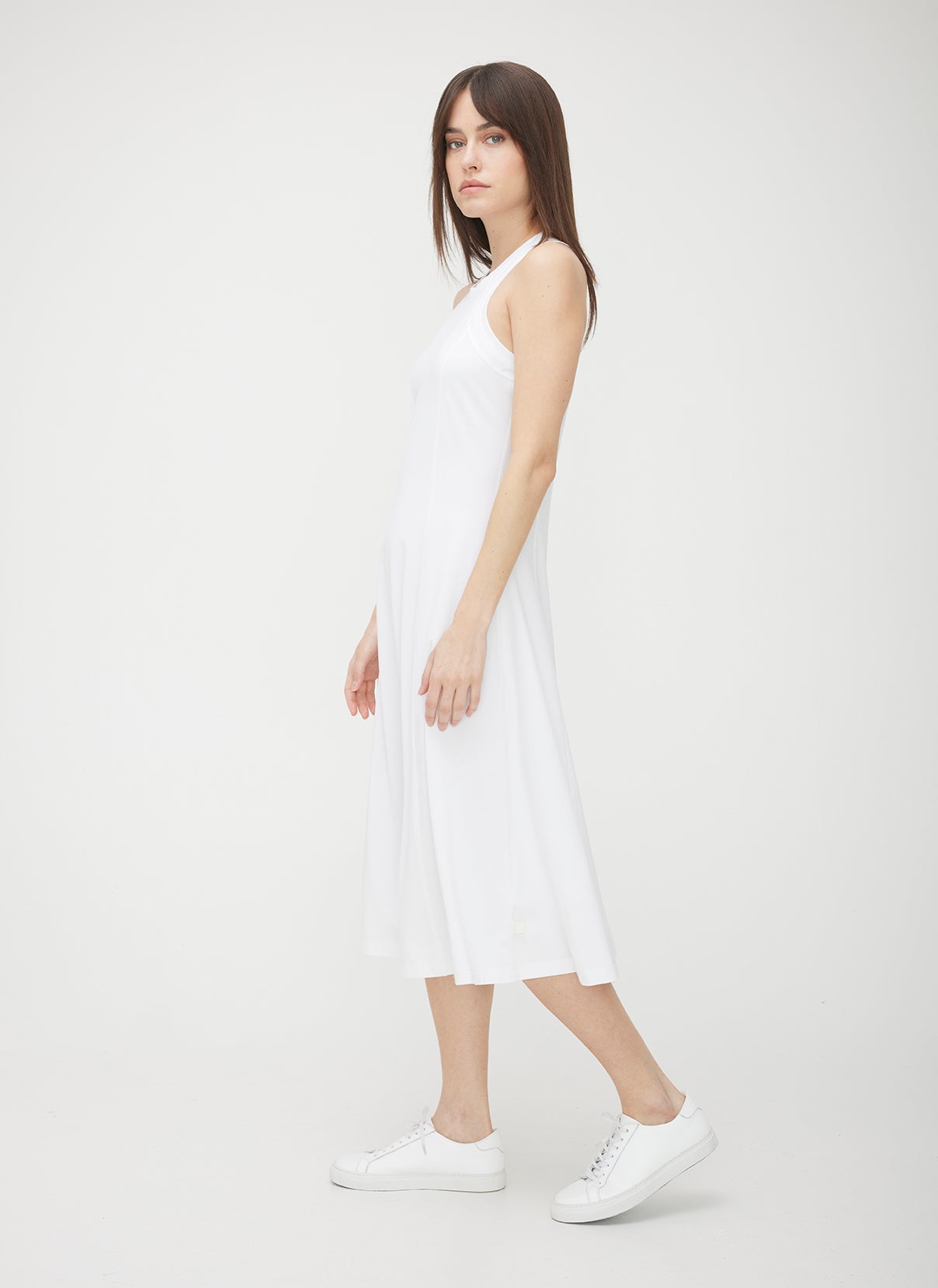 Bright white dress best sale