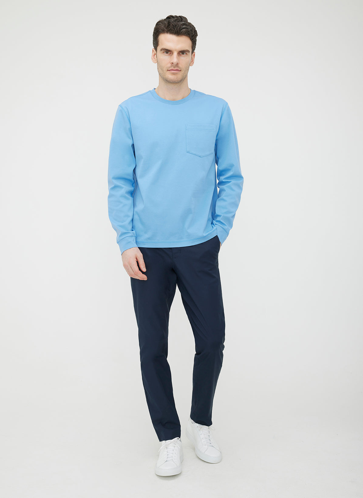 Spadina Long Sleeve Pocket Tee | Men's T-Shirts – Kit and Ace