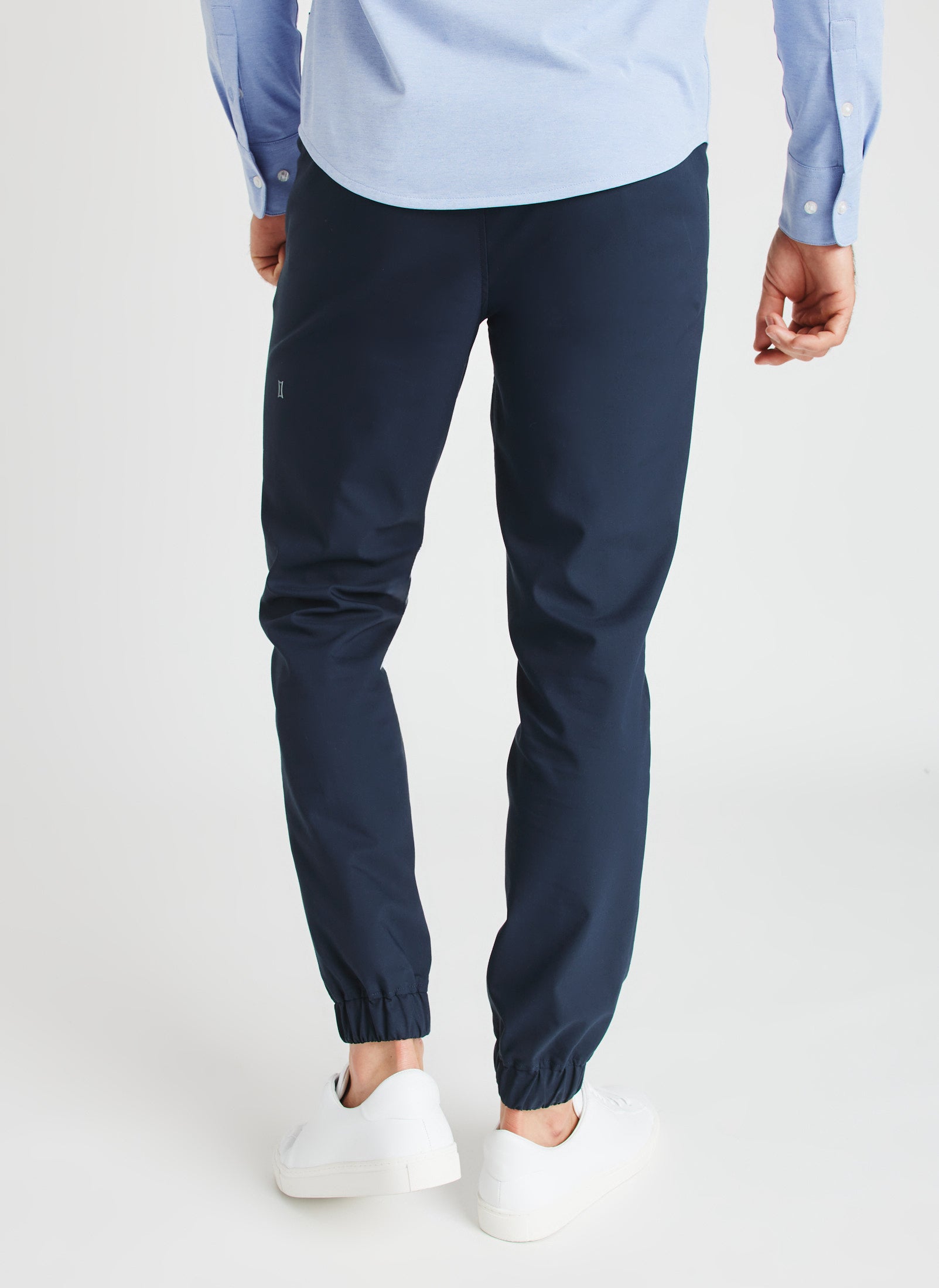 Men's Moisture-Wicking Jogger Pants with Zipper Pockets (3-Pack