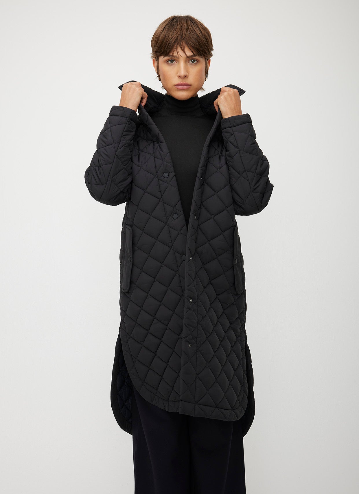 Oslo Recycled Quilted Coat