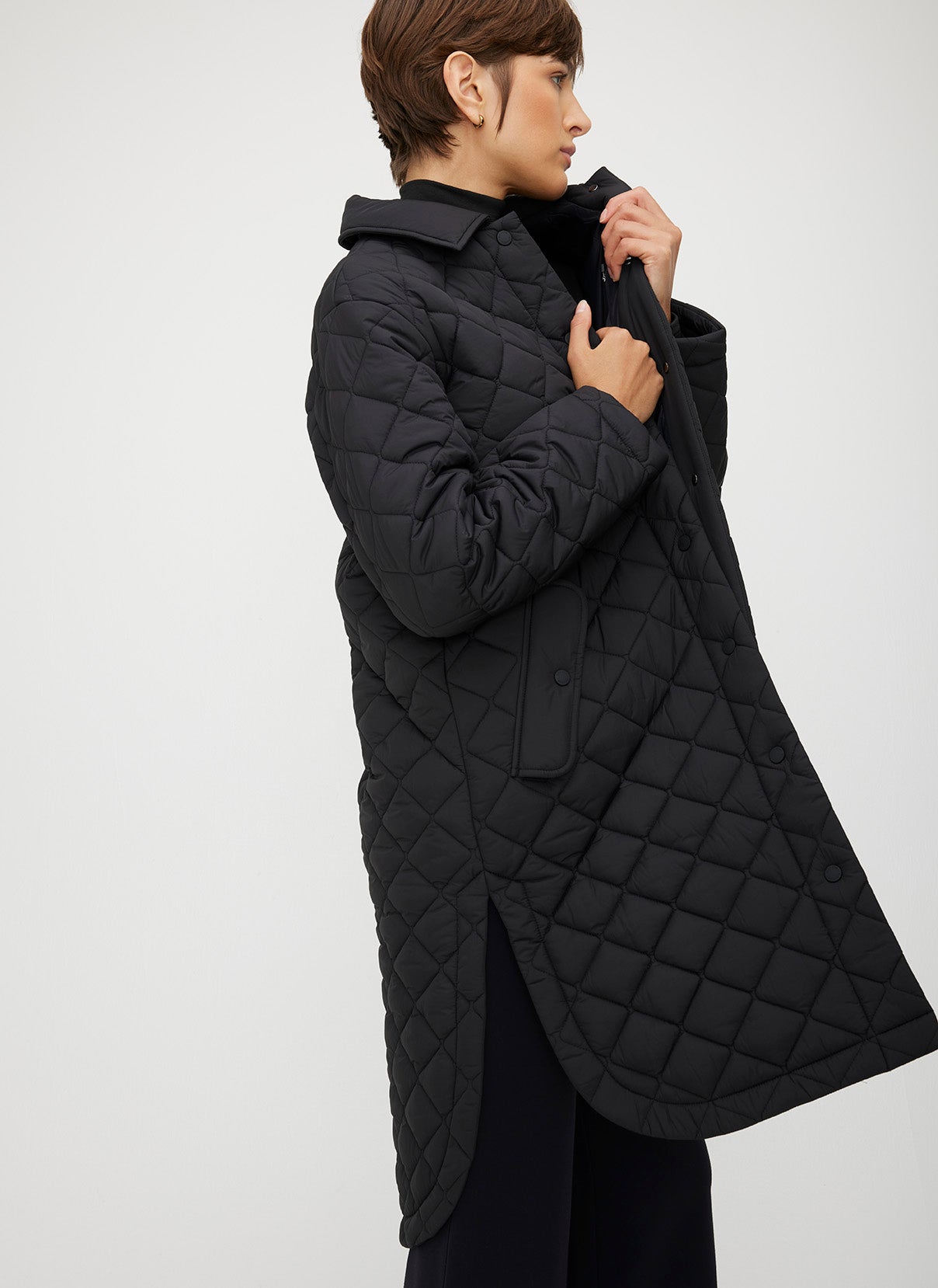 Oslo Recycled Quilted Coat