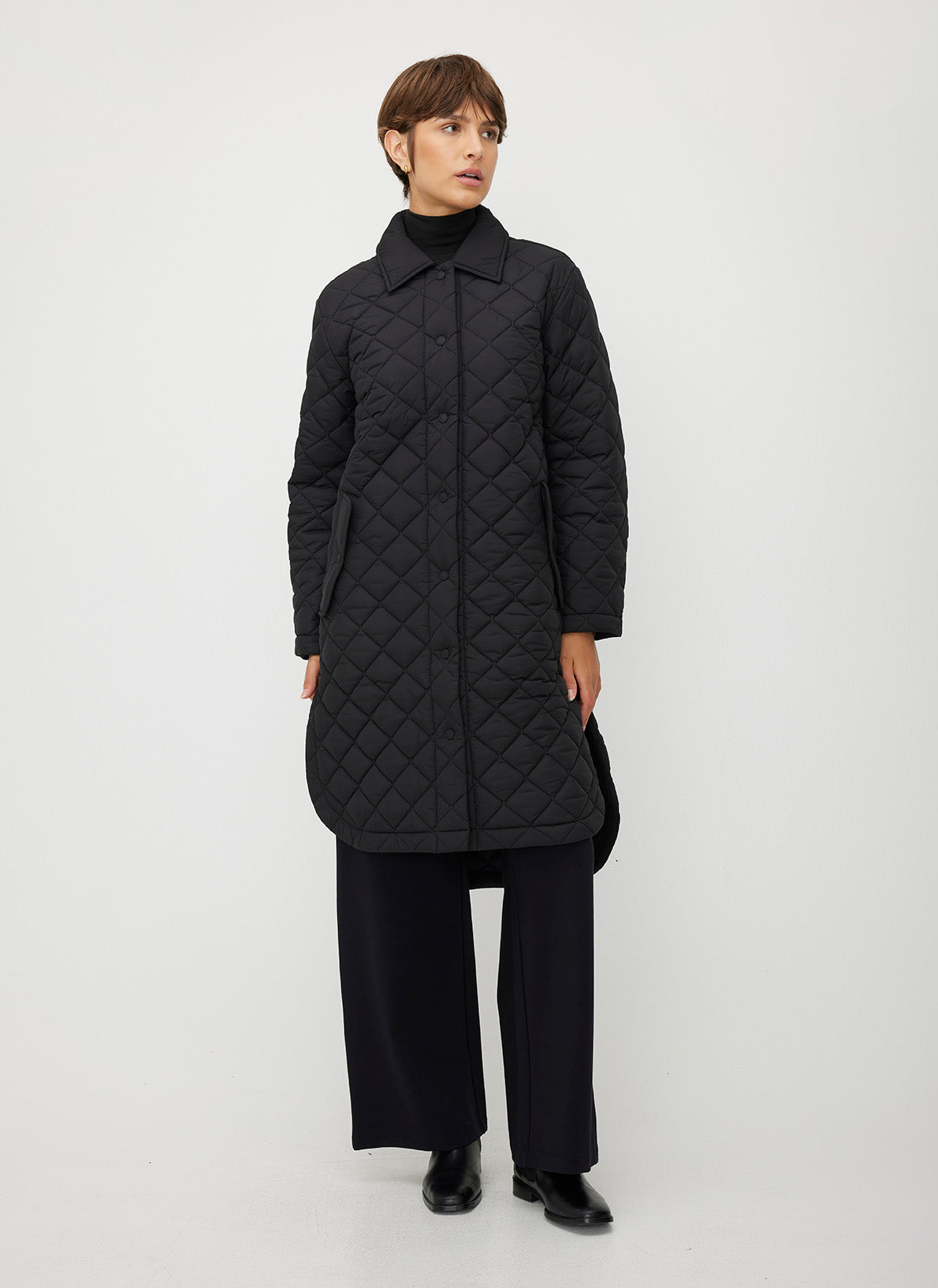 Oslo Recycled Quilted Coat