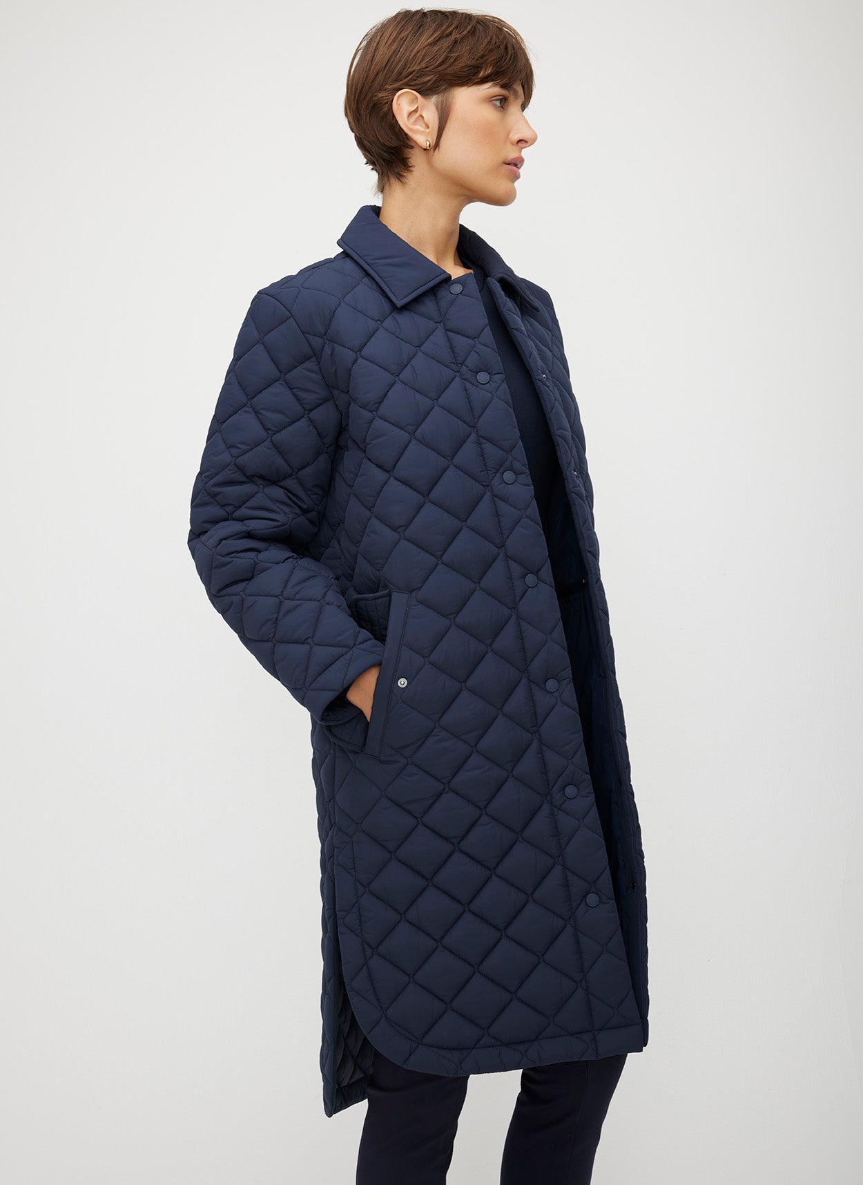 Oslo Recycled Quilted Coat