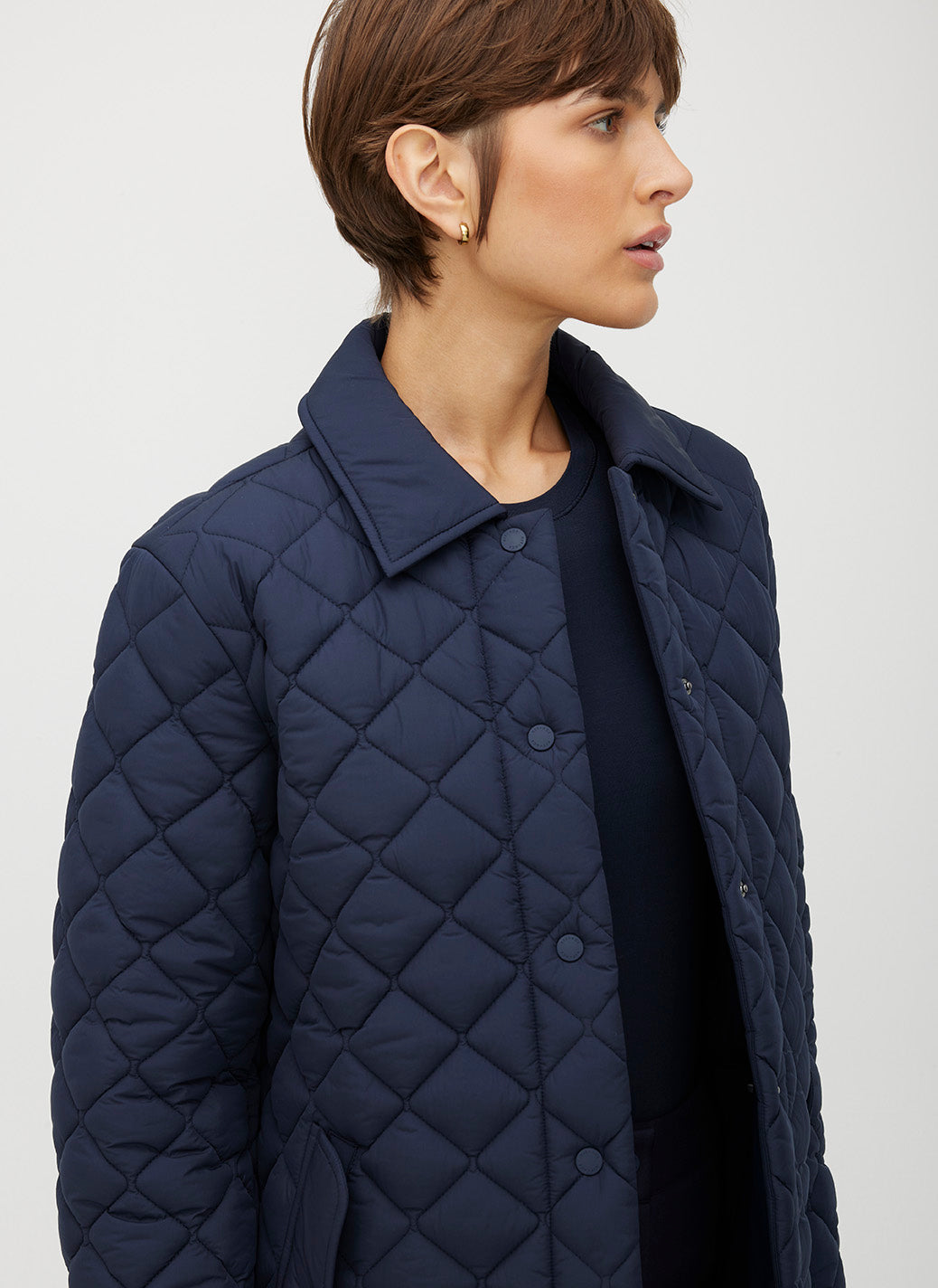 Oslo Recycled Quilted Coat