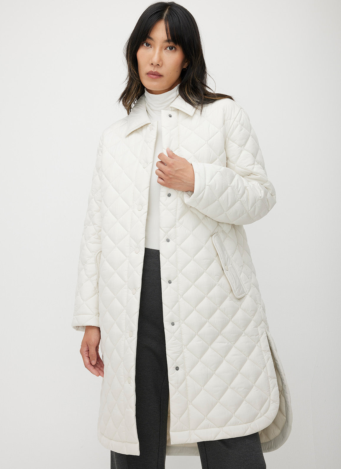 Oslo Recycled Quilted Coat