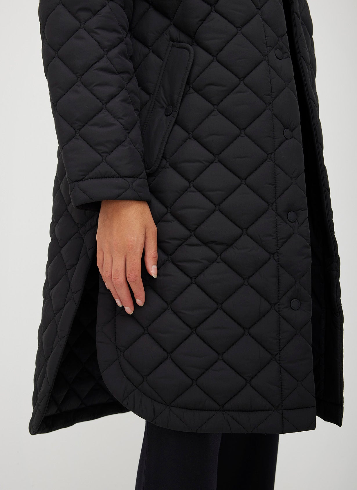 Oslo Recycled Quilted Coat