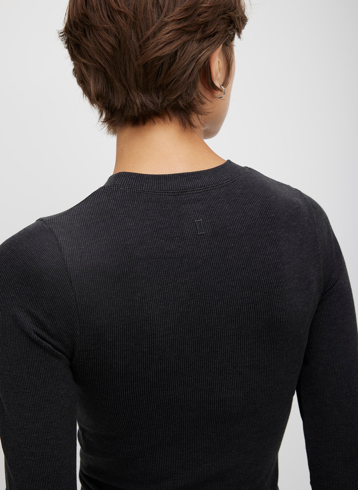 Seamless Cropped Long Sleeve Tee