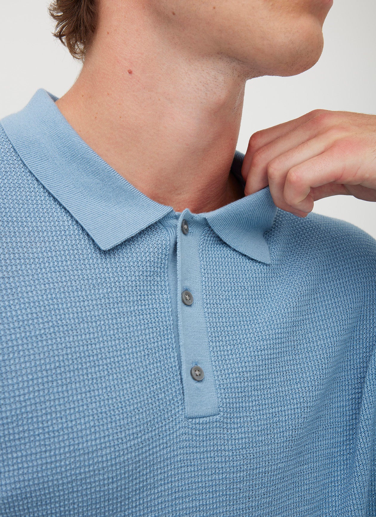 Timeless Merino Polo Sweater