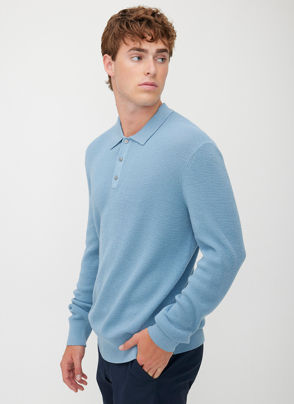 Timeless Merino Polo Sweater