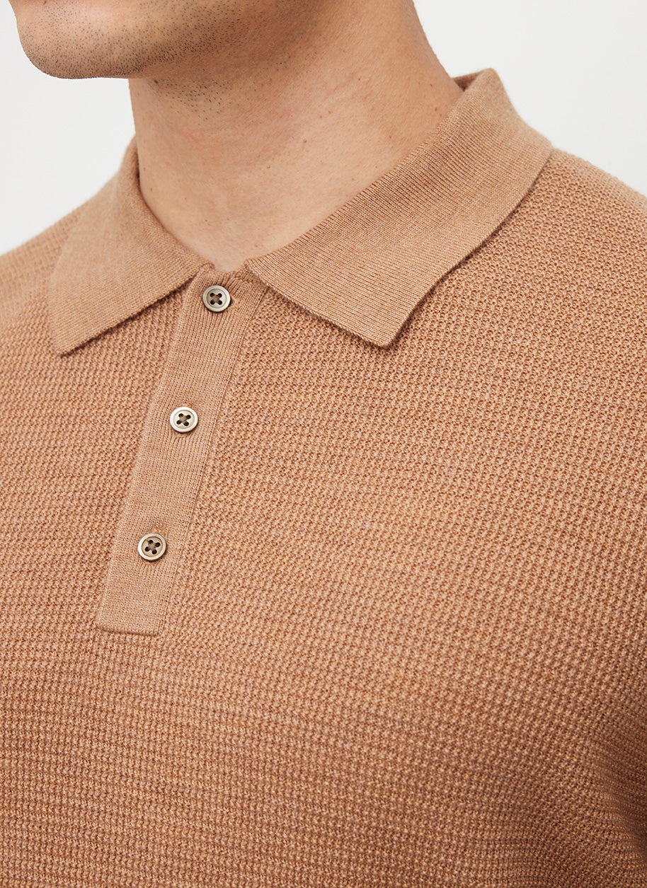 Timeless Merino Polo Sweater