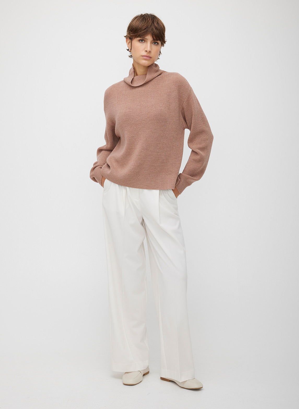 Westside Drop Shoulder Merino Sweater