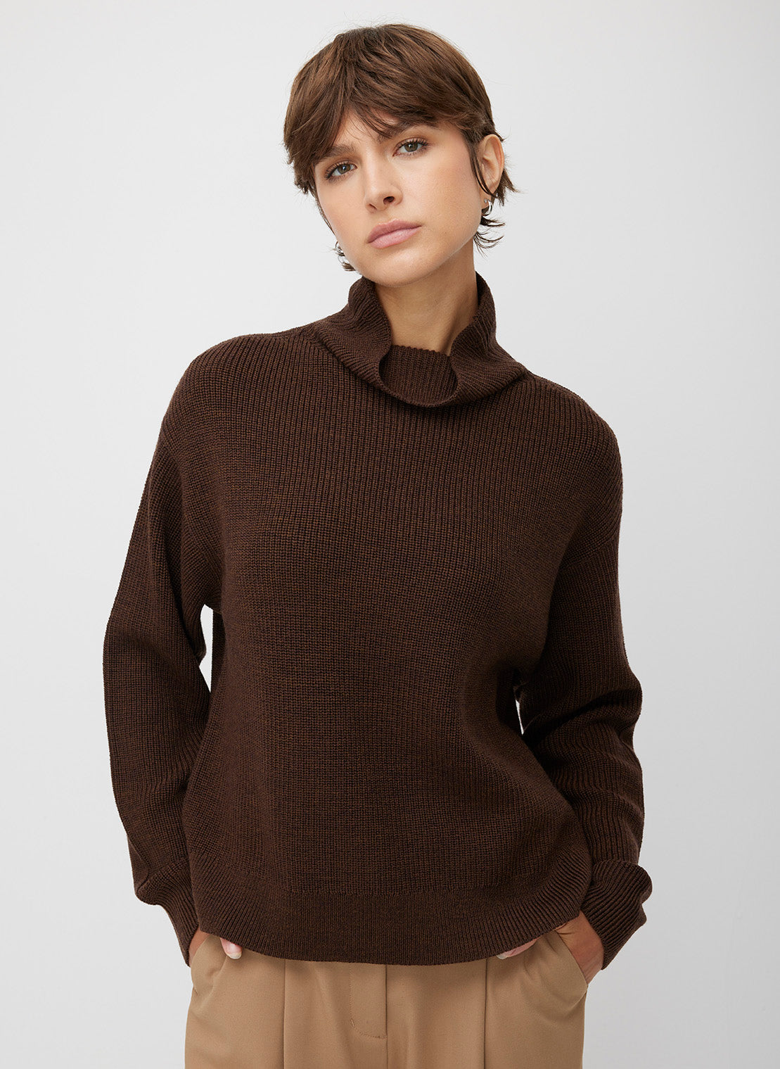 Westside Drop Shoulder Merino Sweater