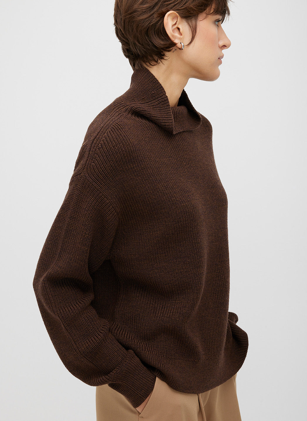 Westside Drop Shoulder Merino Sweater