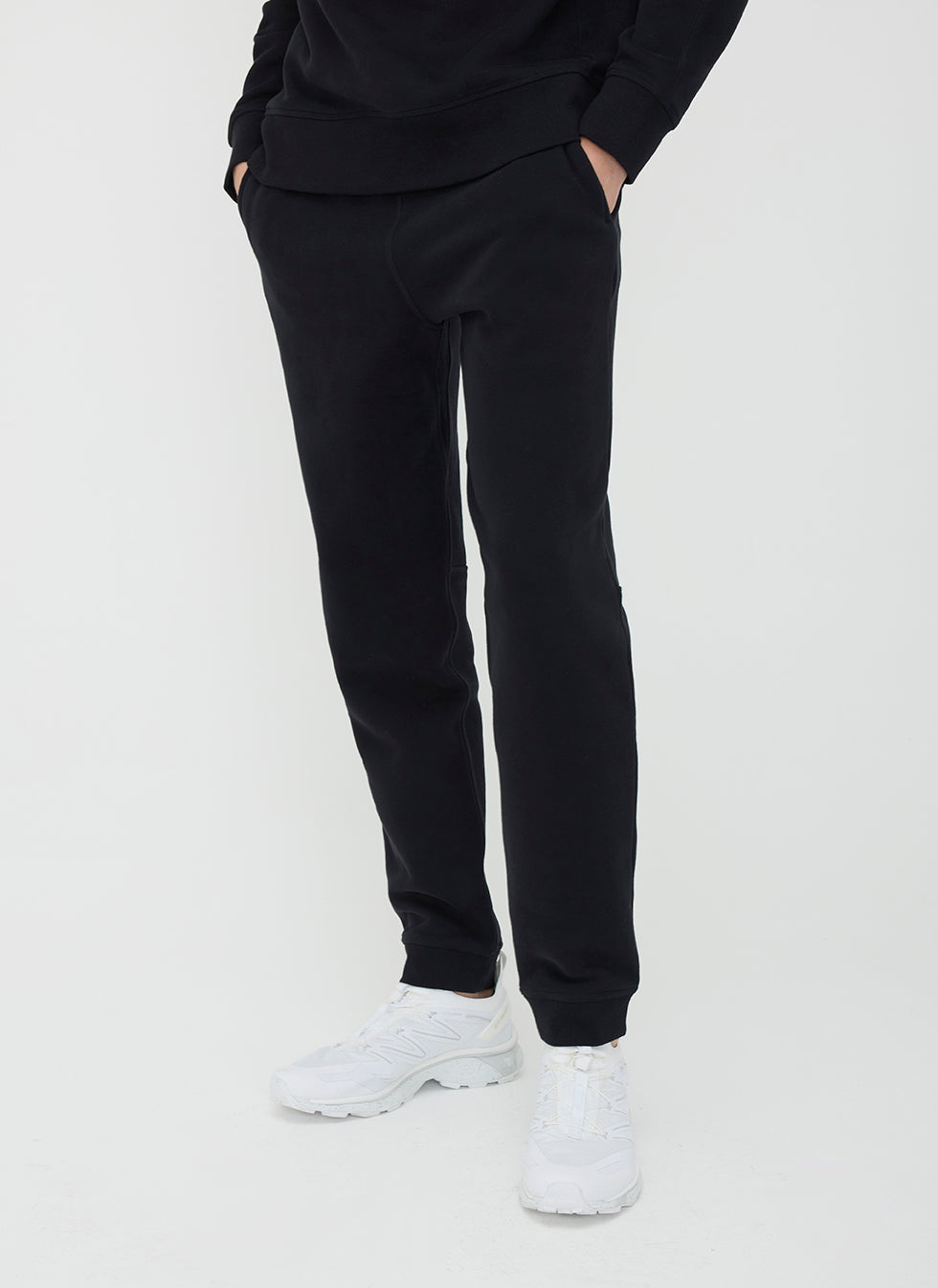 Men's Slim-Fit Jogger Sweatpants (2-PACK) & Zipper Pockets [ Sizes