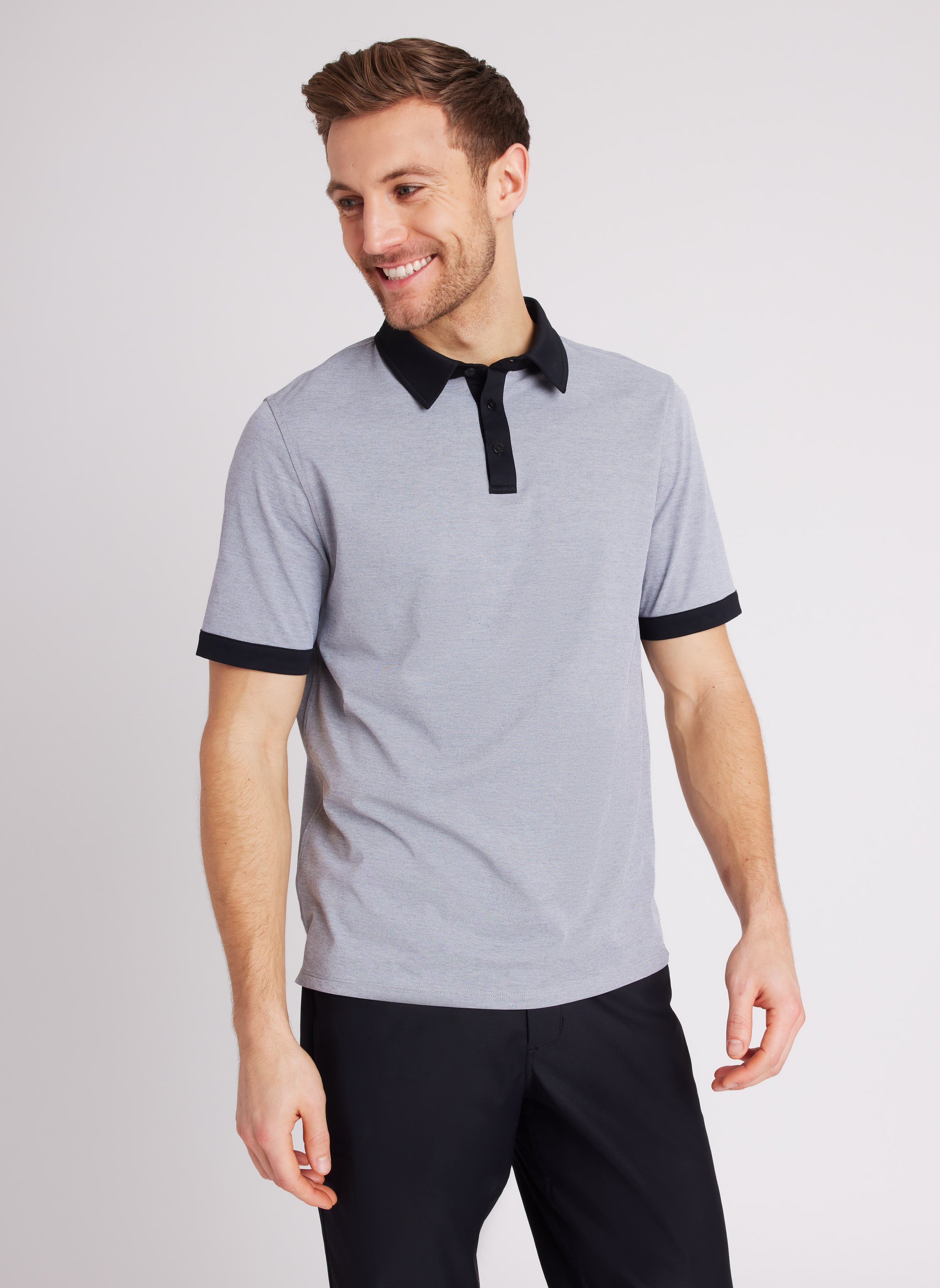 City Tech Polo Tee | Men's Shirts – Kit and Ace