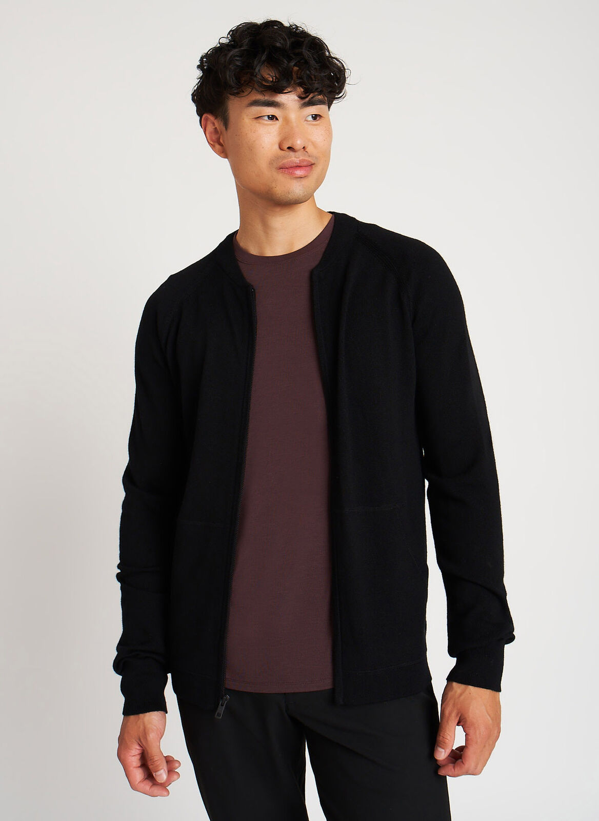 y-3 wool jersey bomber - ブルゾン