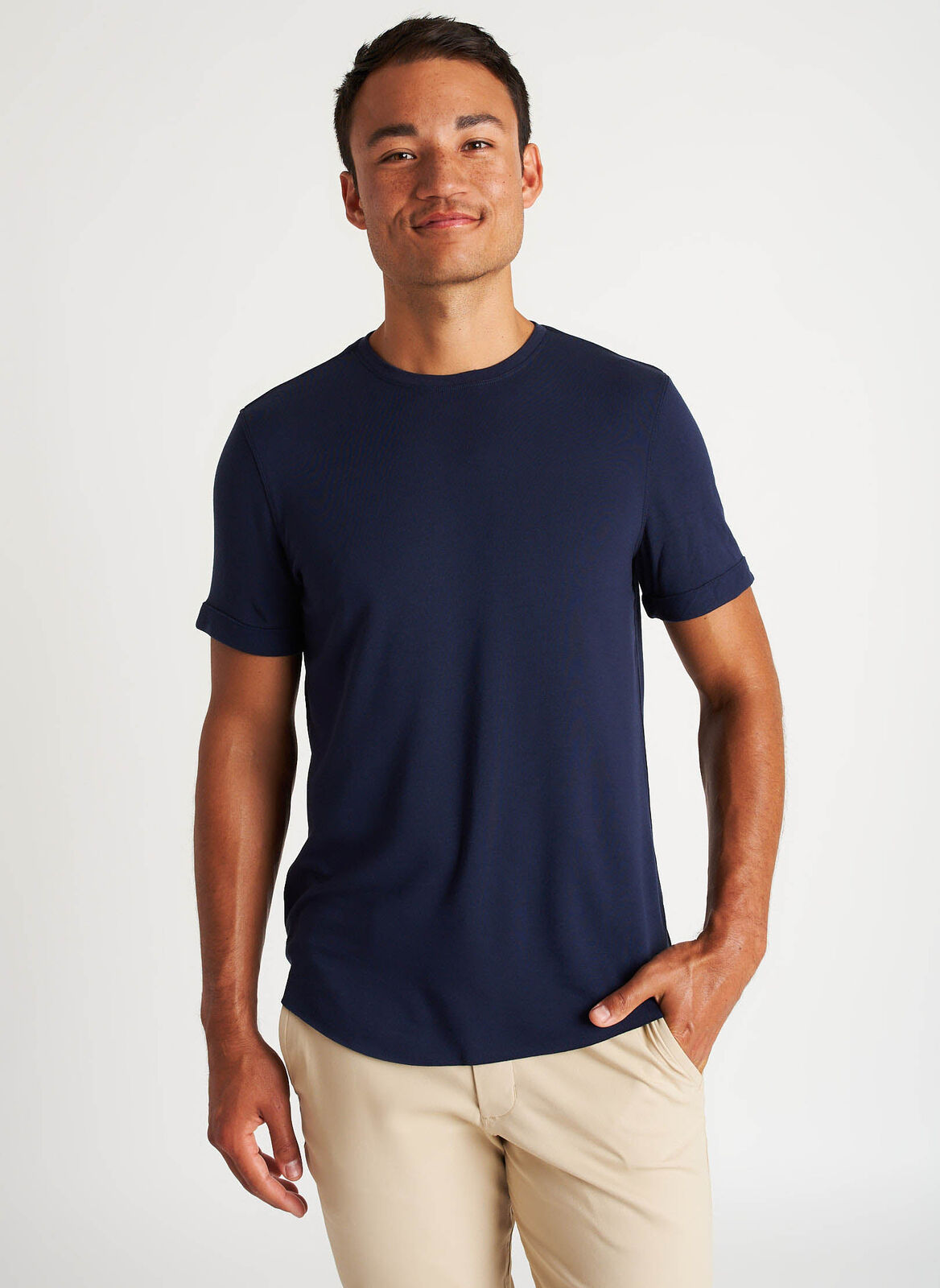 Brushed Crewneck Tee | Men's T-Shirts and Long Sleeves – Kit and Ace