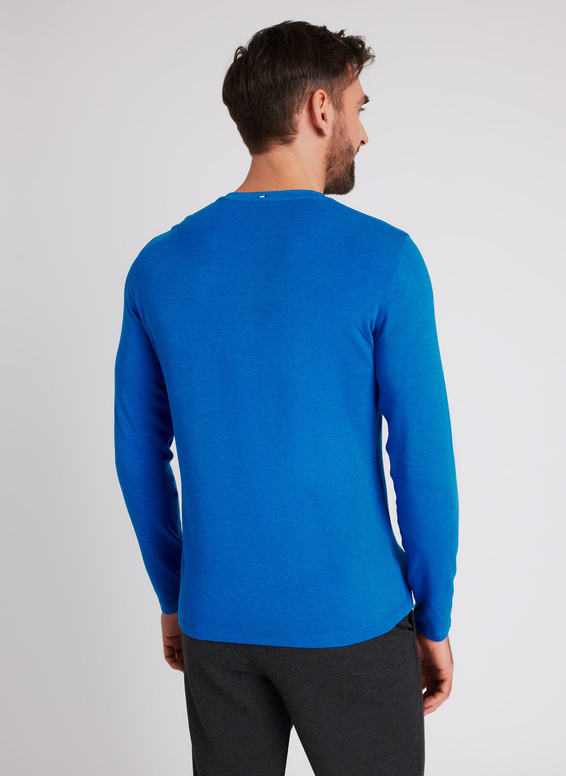 Upgraded Long Sleeve Henley Tee